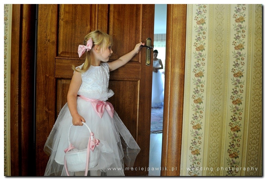 przygotowania panny młodej